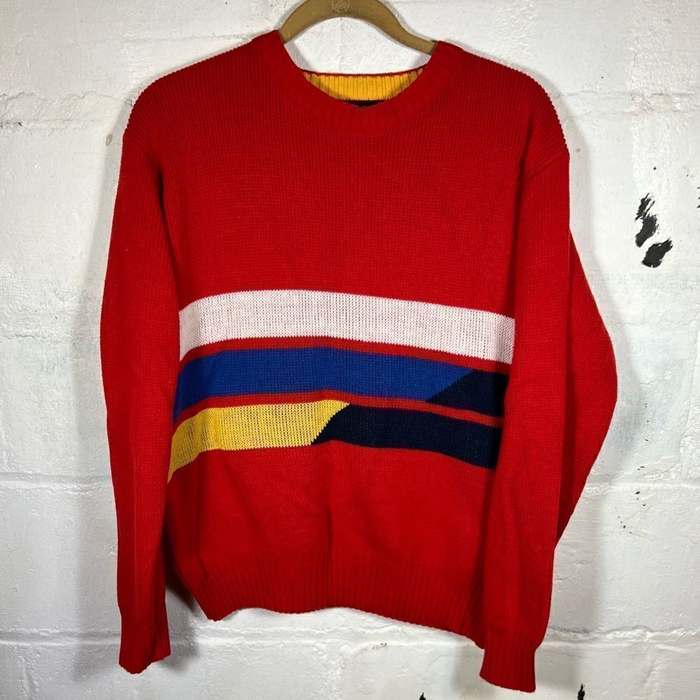 Vintage Colorblock Sweater